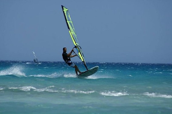 windsurfing sailing beach Pisa Tuscany